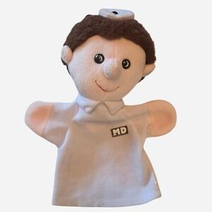 Vintage hand puppet‎ DOCTOR MD